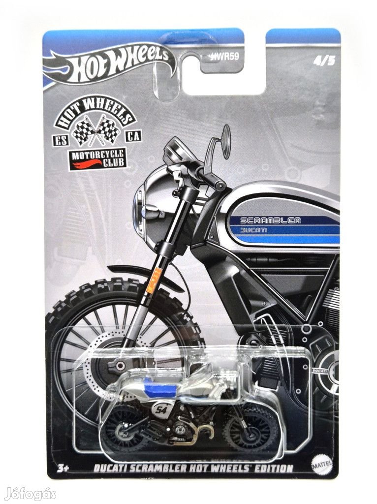 Hot Wheels Motorcycle Club - Ducati Scrambler Hot Wheels Edition -  H