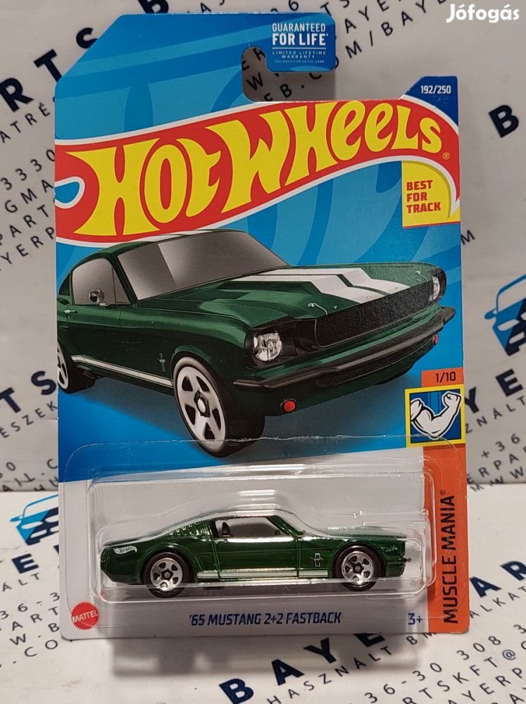 Hot Wheels Mustang 2+2 Fastback (1965) - Muscle Mania 1/10 - 192/250