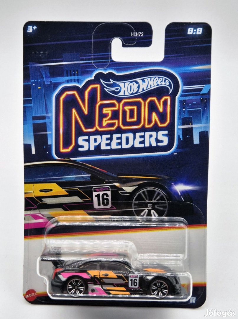 Hot Wheels Night Racing Neon Speeders - Cadillac ATS-V R (2016) -  Ho