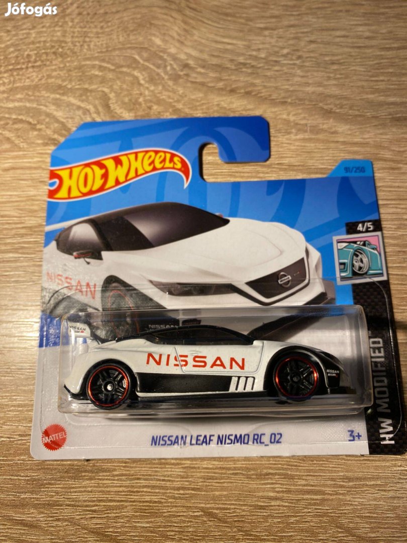 Hot Wheels Nissan Leaf Nismo RC_02 (fehér, HKK50)