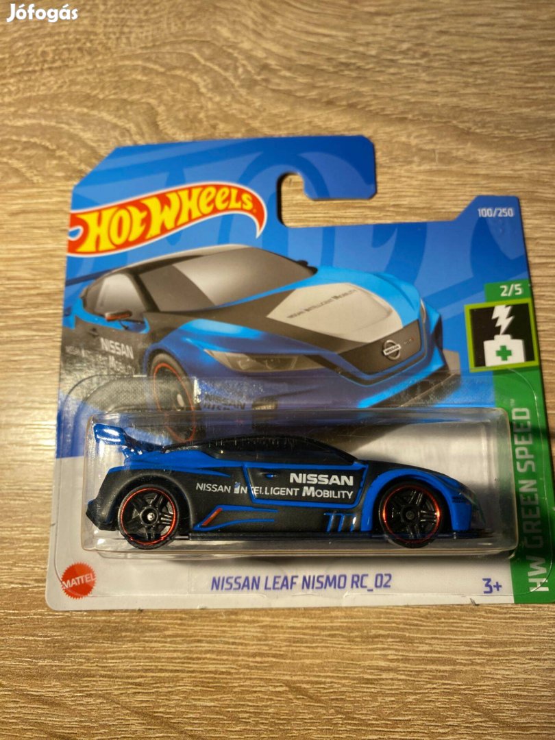 Hot Wheels Nissan Leaf Nismo RC_02 (kék) (Hcx89)