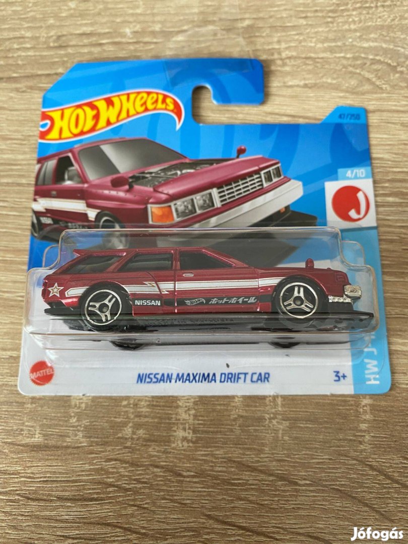 Hot Wheels Nissan Maxima Drift Car (piros, Hkj12)