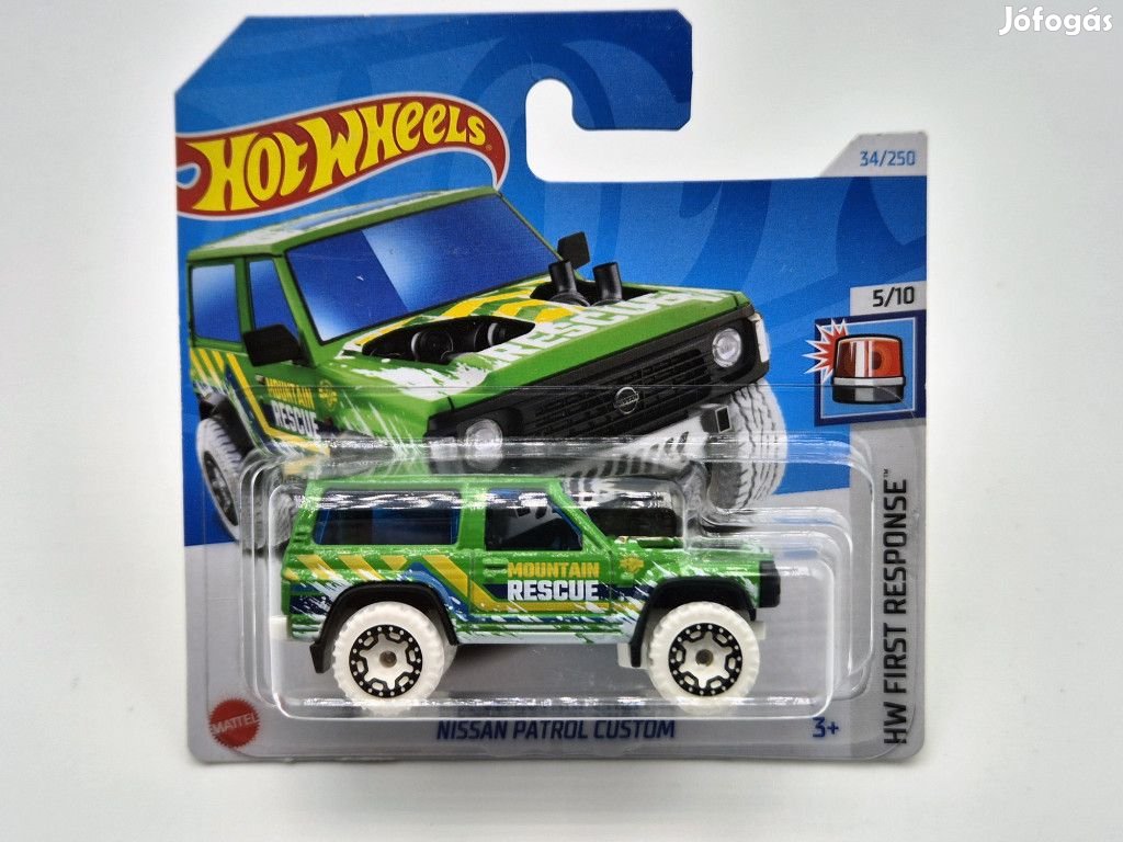Hot Wheels Nissan Patrol Custom - HW First Response 5/10 - 34/250 -