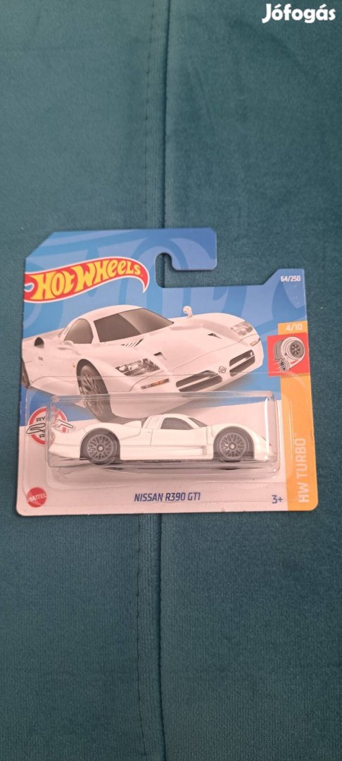 Hot Wheels Nissan R390 kisautó