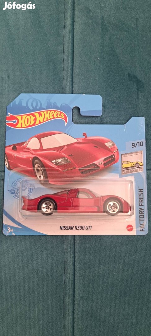 Hot Wheels Nissan R390 kisautó