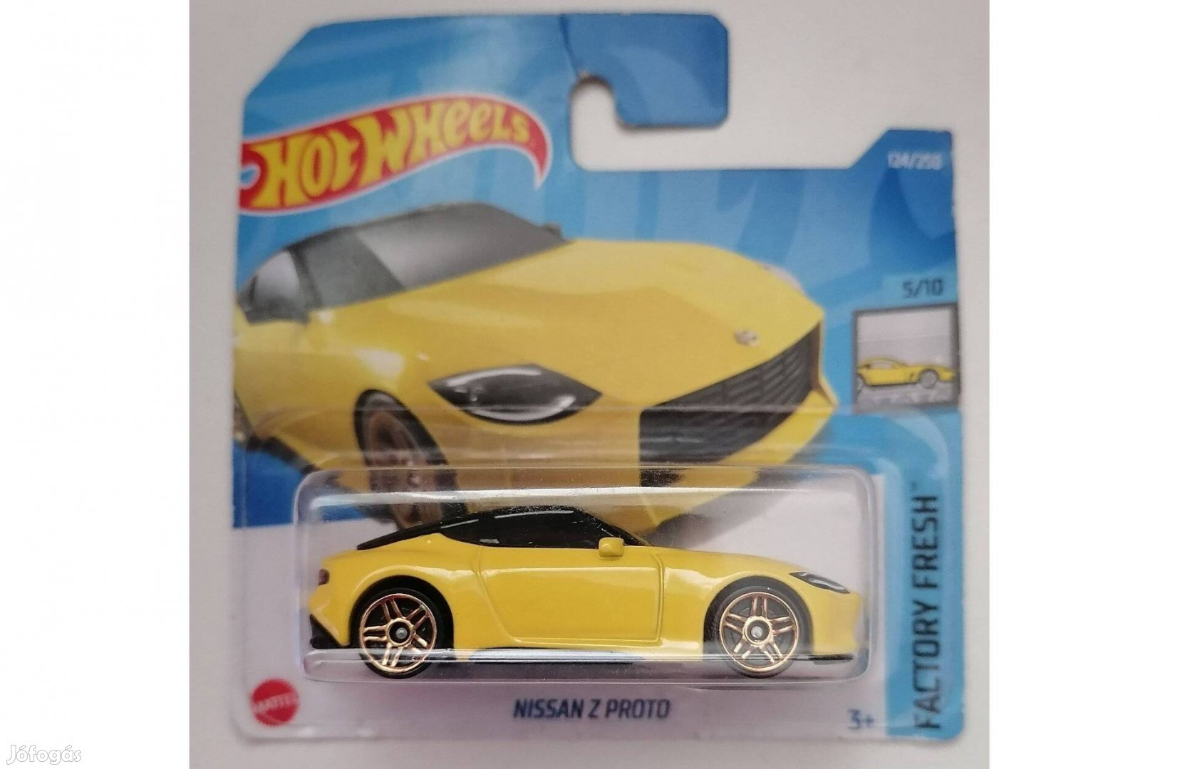 Hot Wheels Nissan Z Proto yellow