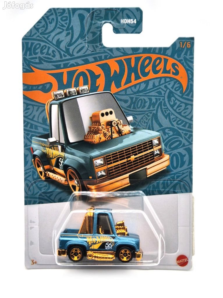 Hot Wheels Pearl & Chrome (2023) - Tooned Chevrolet Silverado (1983)