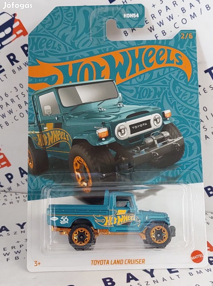 Hot Wheels Pearl & Chrome (2023) - Toyota Land Cruiser -  Hot Wheels