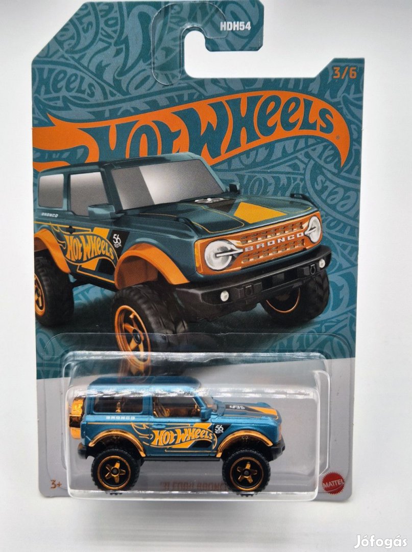 Hot Wheels Pearl & Chrome (2023) - '21 Ford Bronco -  Hot Wheels - 1: