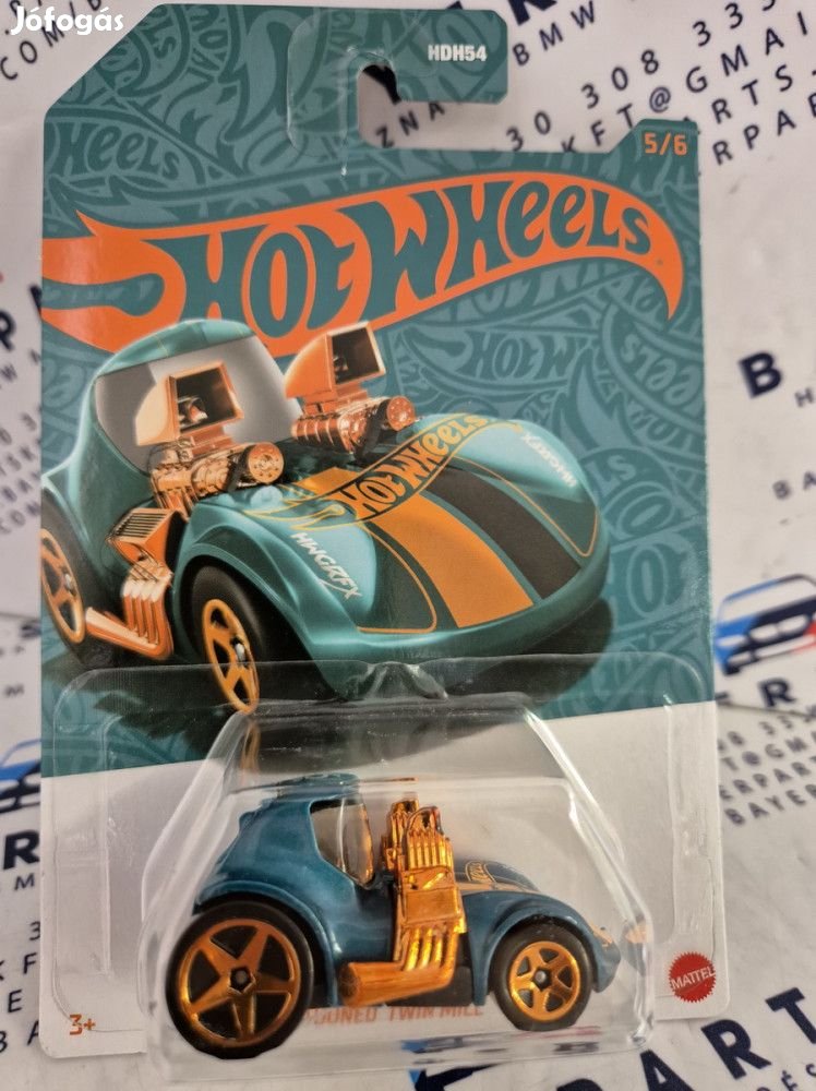 Hot Wheels Pearl & Chrome (2024) - Tooned Twin Mill -  Hot Wheels - 1