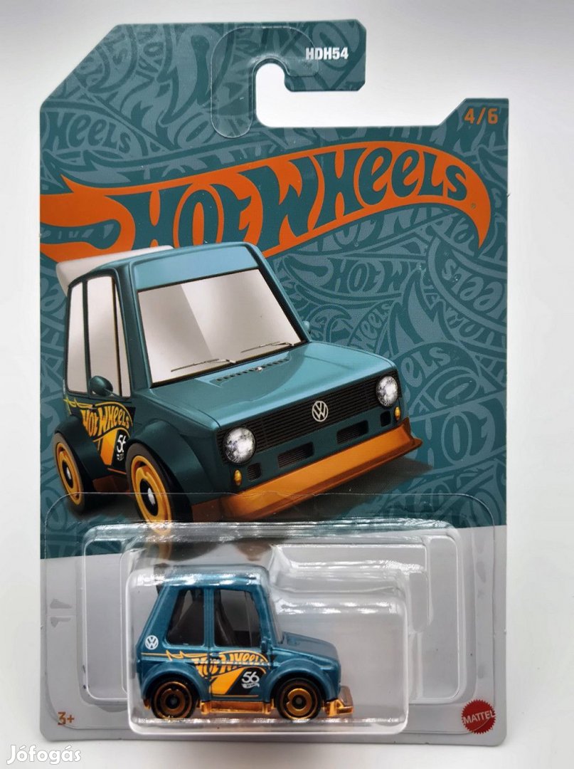Hot Wheels Pearl & Chrome (2024) - Tooned Volkswagen Golf MK1 -  Hot