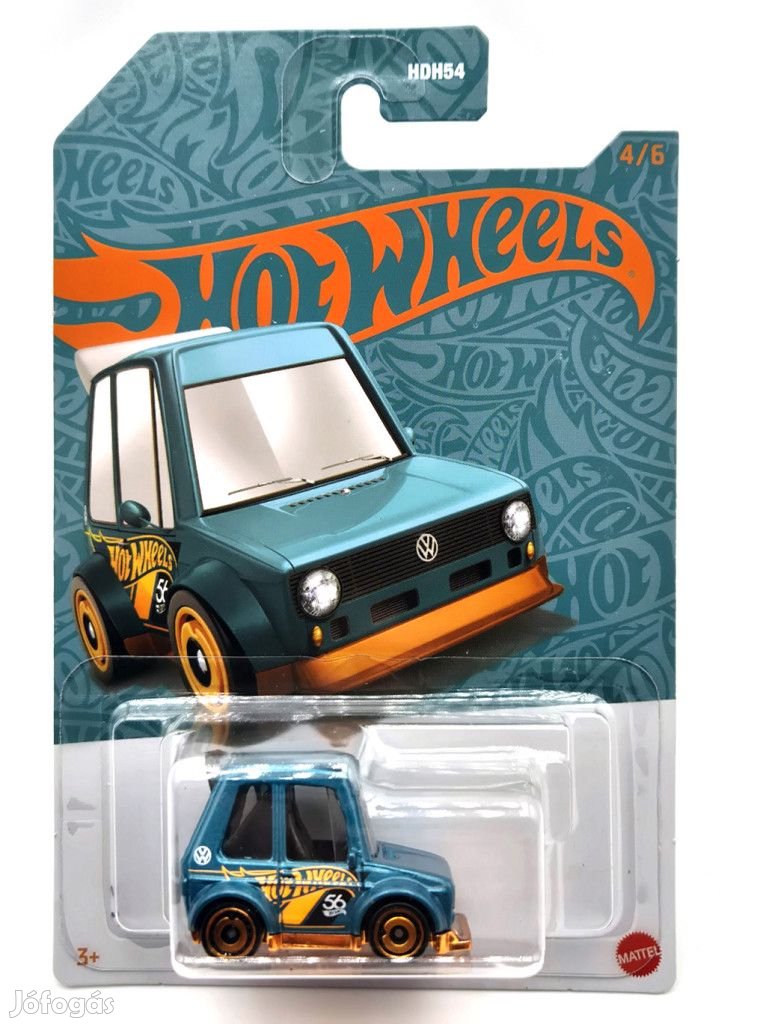 Hot Wheels Pearl & Chrome (2024) - Tooned Volkswagen Golf MK1 -  Hot
