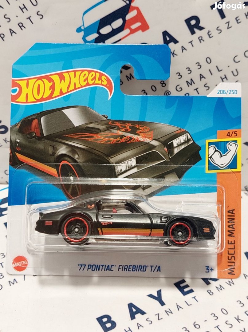 Hot Wheels Pontiac Firebird T/A (1977)  - Muscle Mania - 206/250 -  H