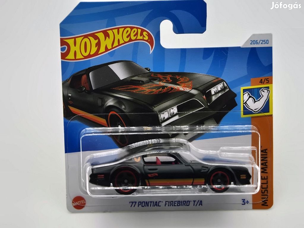 Hot Wheels Pontiac Firebird T/A (1977)  - Muscle Mania - 206/250 -  H