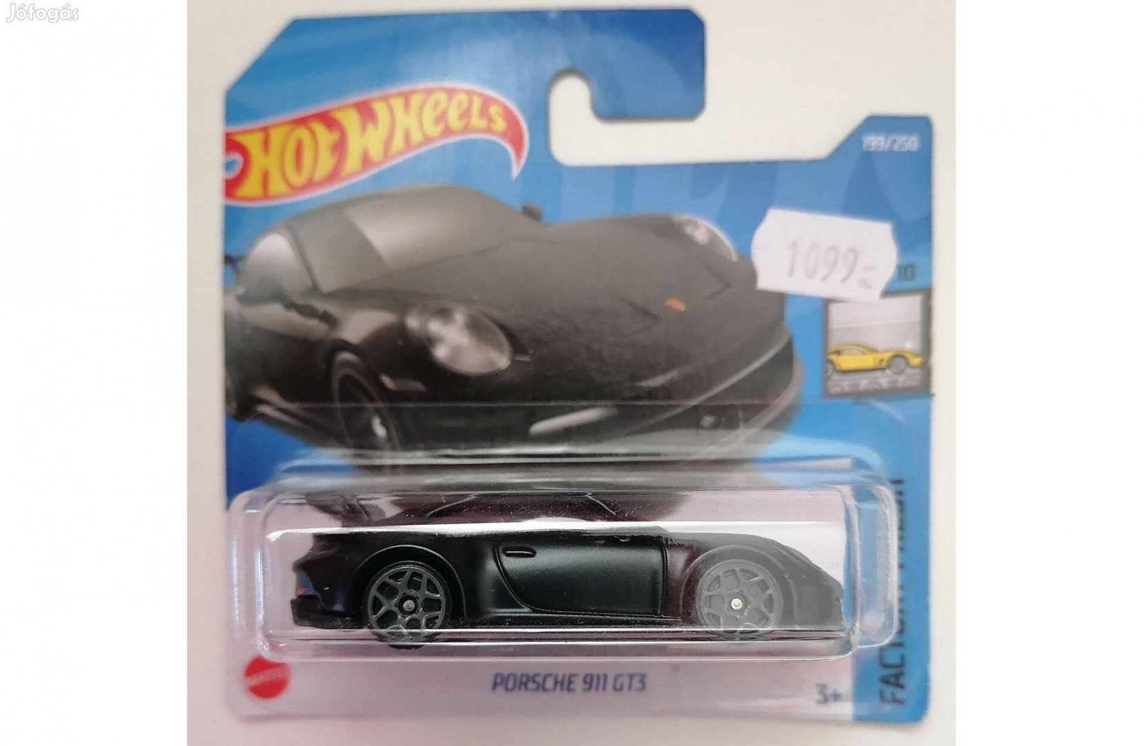 Hot Wheels Porsche 911 GT3 black