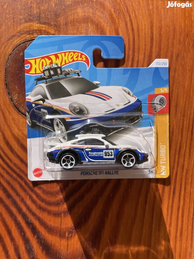 Hot Wheels Porsche 911 Rallye modellautó