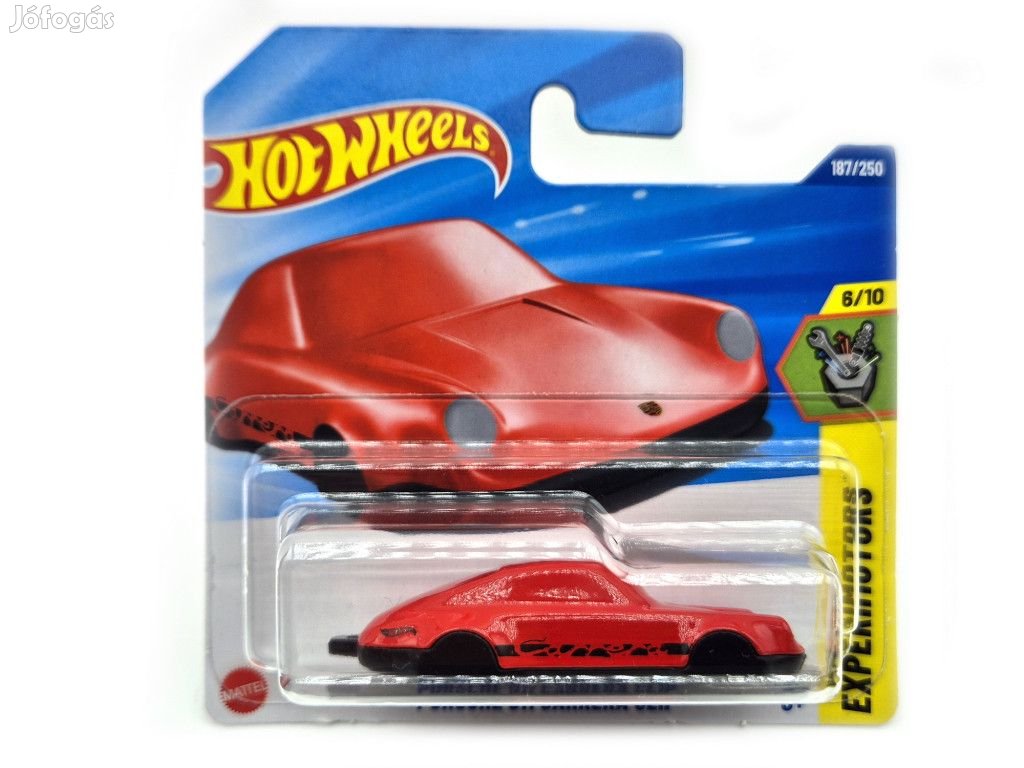 Hot Wheels Porsche Carrera Clip kulcstartó - Experimotors 6/10 - 187/