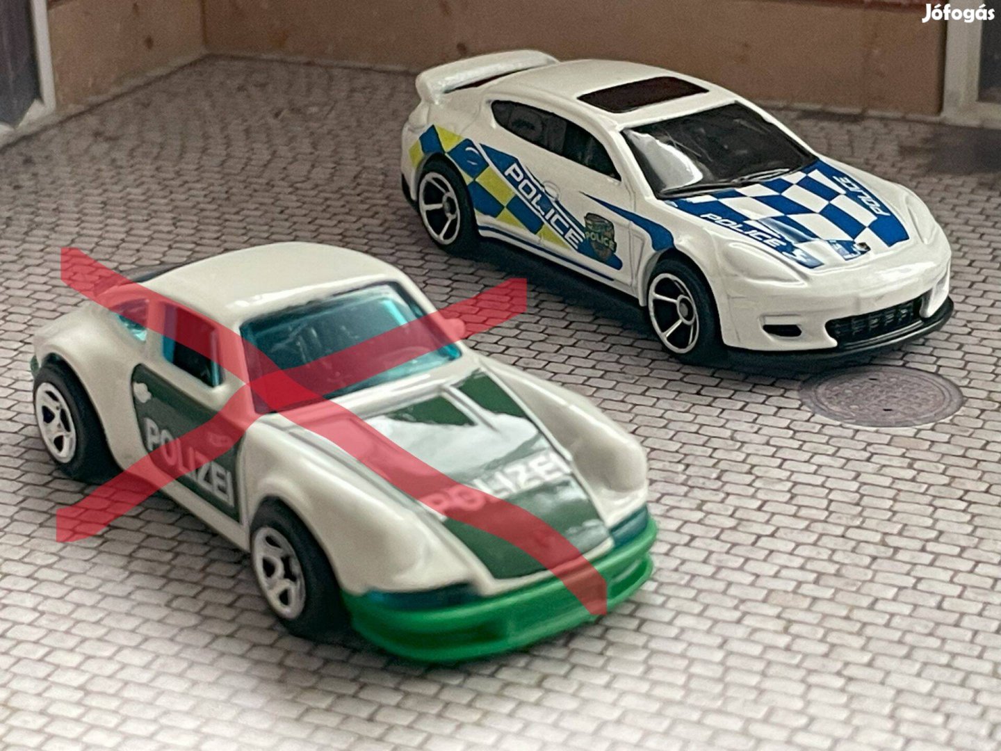 Hot Wheels Porsche rendőrautók