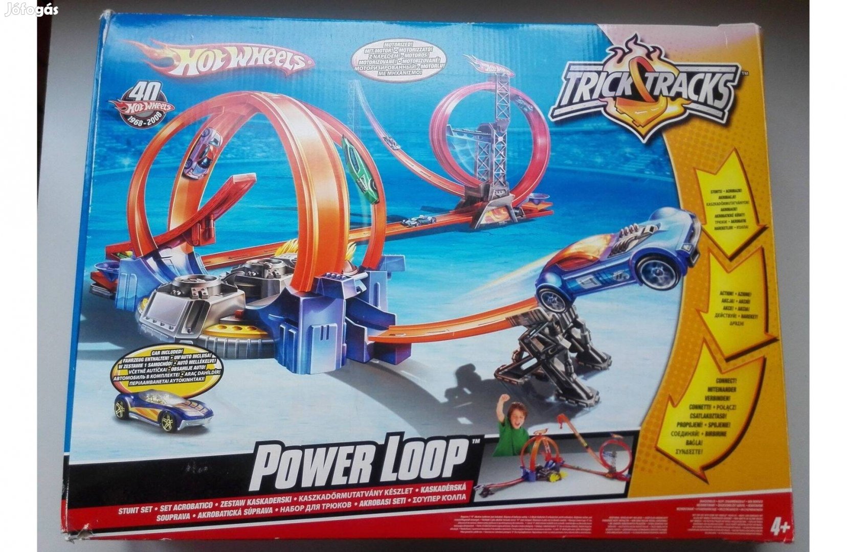 Hot Wheels Power Loop játék