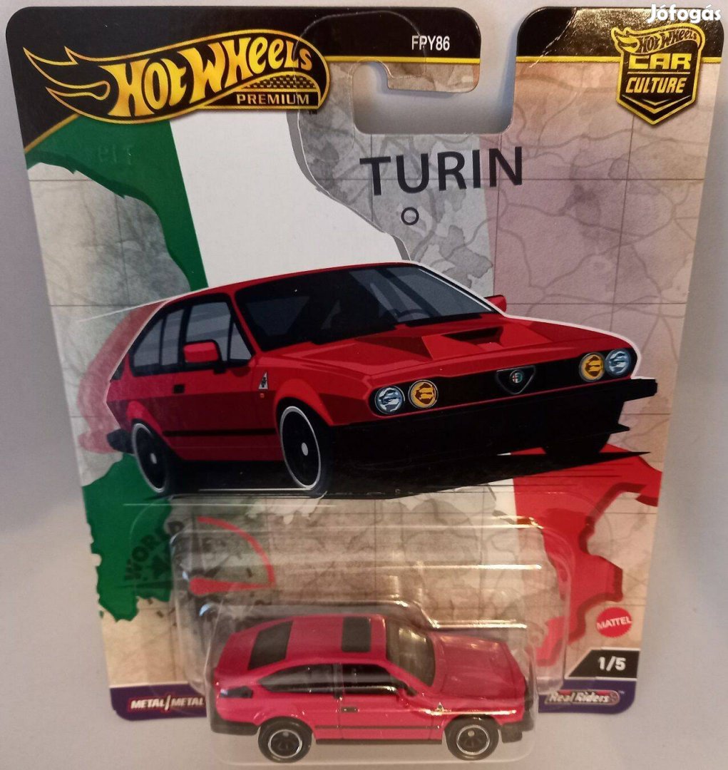 Hot Wheels Premium Alfa Romeo GTV6 3.0