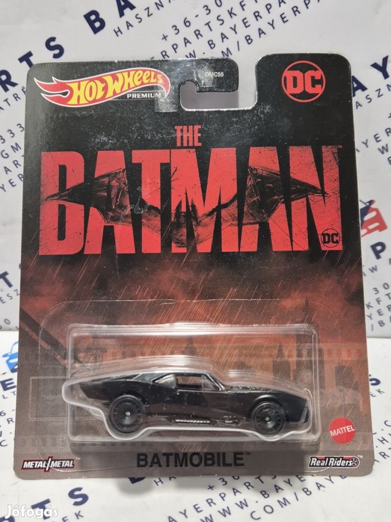 Hot Wheels Premium Batman - The Batman -  Hot Wheels - 1:64