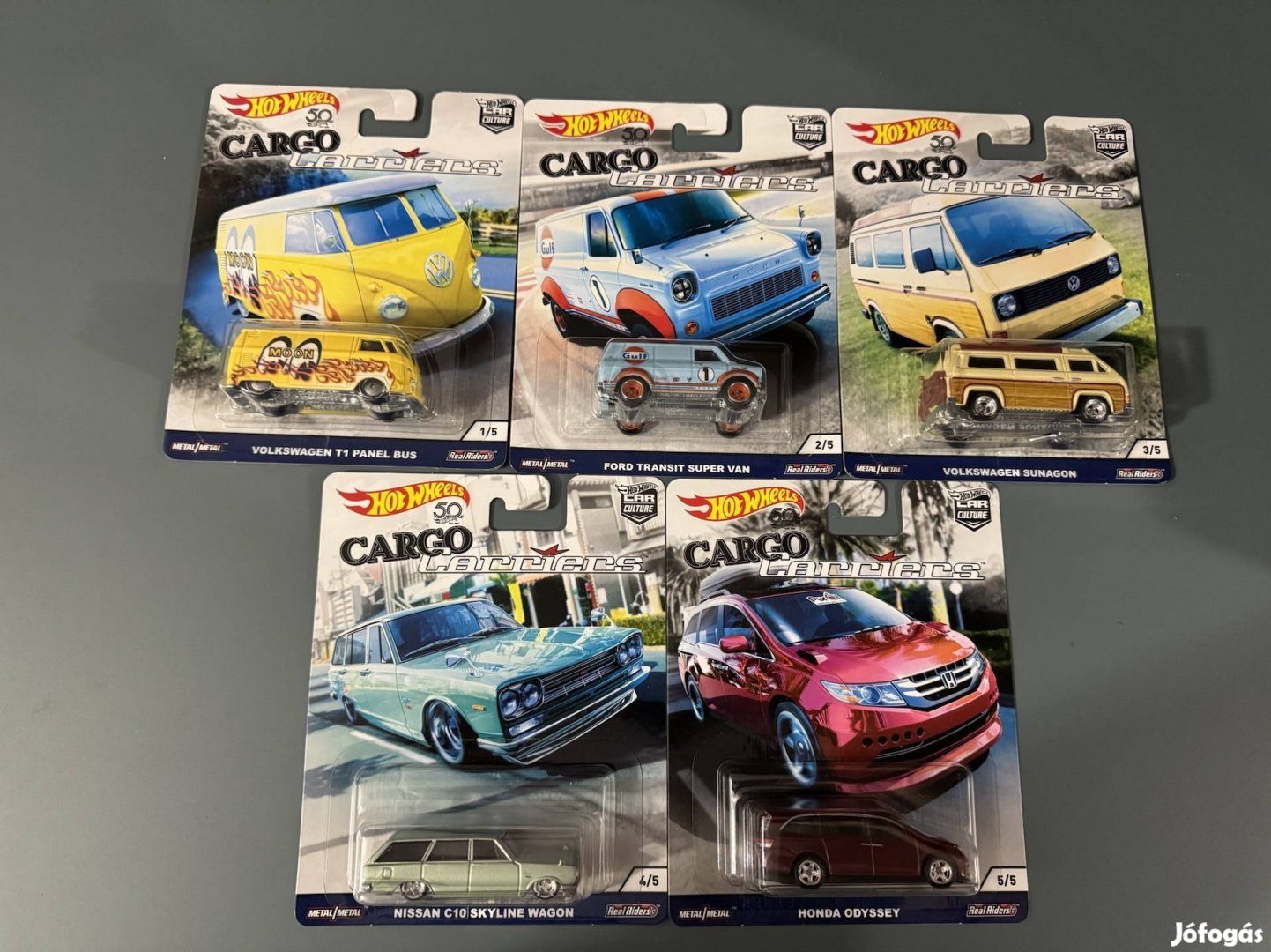 Hot Wheels Premium Car Culture Cargo Carriers szett (2018)