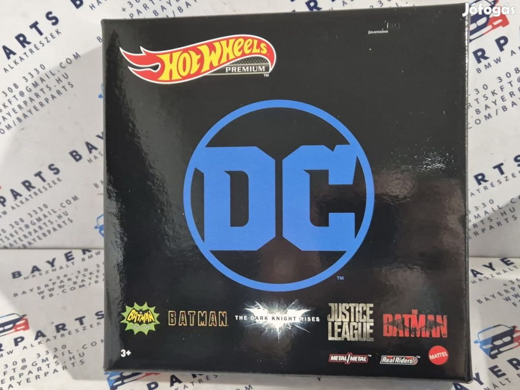 Hot Wheels Premium DC Batman 5 darabos díszdobozos szett -  Hot Wheel