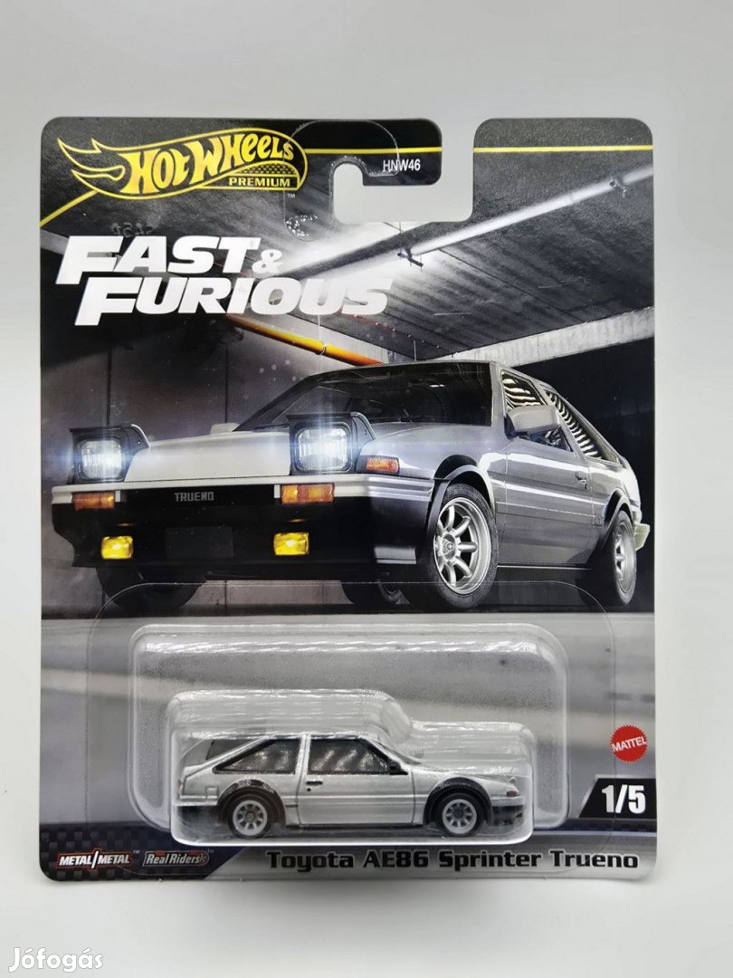 Hot Wheels Premium Fast and Furious - Halálos iramban 1/5 - Toyota AE