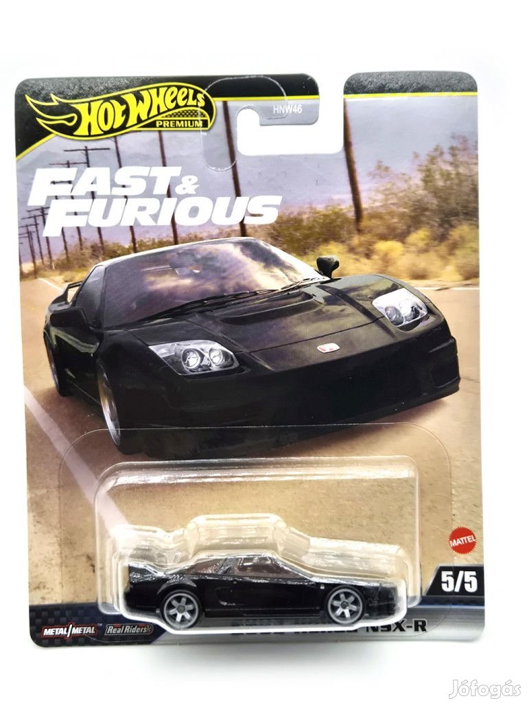 Hot Wheels Premium Fast and Furious - Halálos iramban 5/5 - Honda NSX