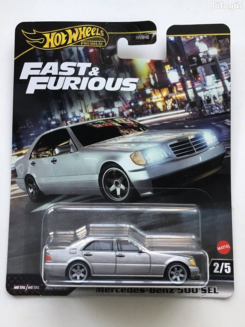 Hot Wheels Premium Mercedes 500 SEL Fast & Furious