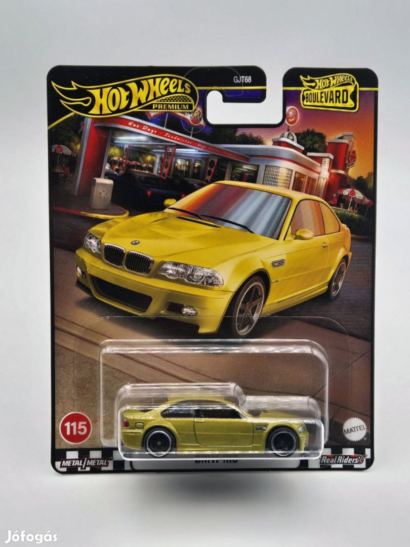 Hot Wheels Premium - Boulevard - BMW M3 E46 -  Hot Wheels - 1:64