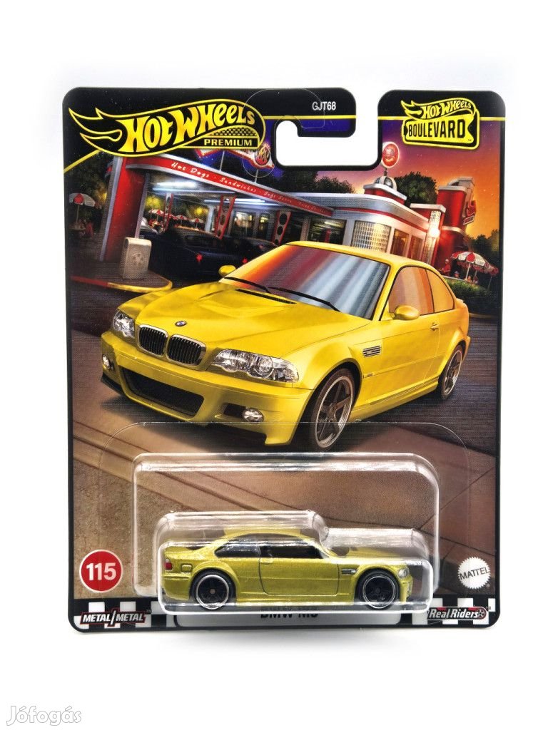 Hot Wheels Premium - Boulevard - BMW M3 E46 -  Hot Wheels - 1:64