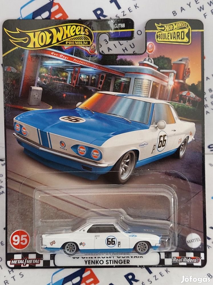 Hot Wheels Premium - Boulevard - Chevrolet Corvair Yenko Stinger (196