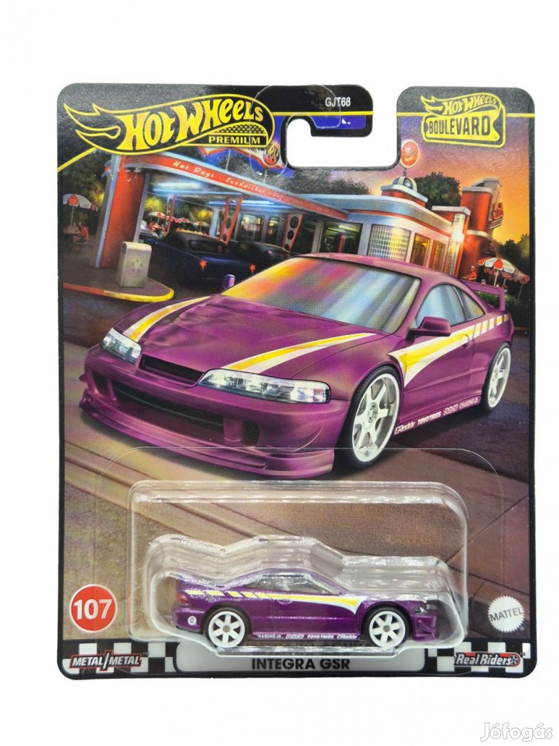 Hot Wheels Premium - Boulevard - Custom Acura Integra GSR