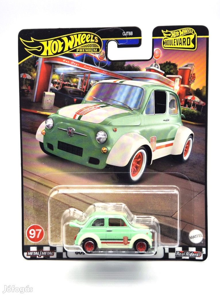 Hot Wheels Premium - Boulevard - Fiat 500D Modificado (1960) -  Hot W