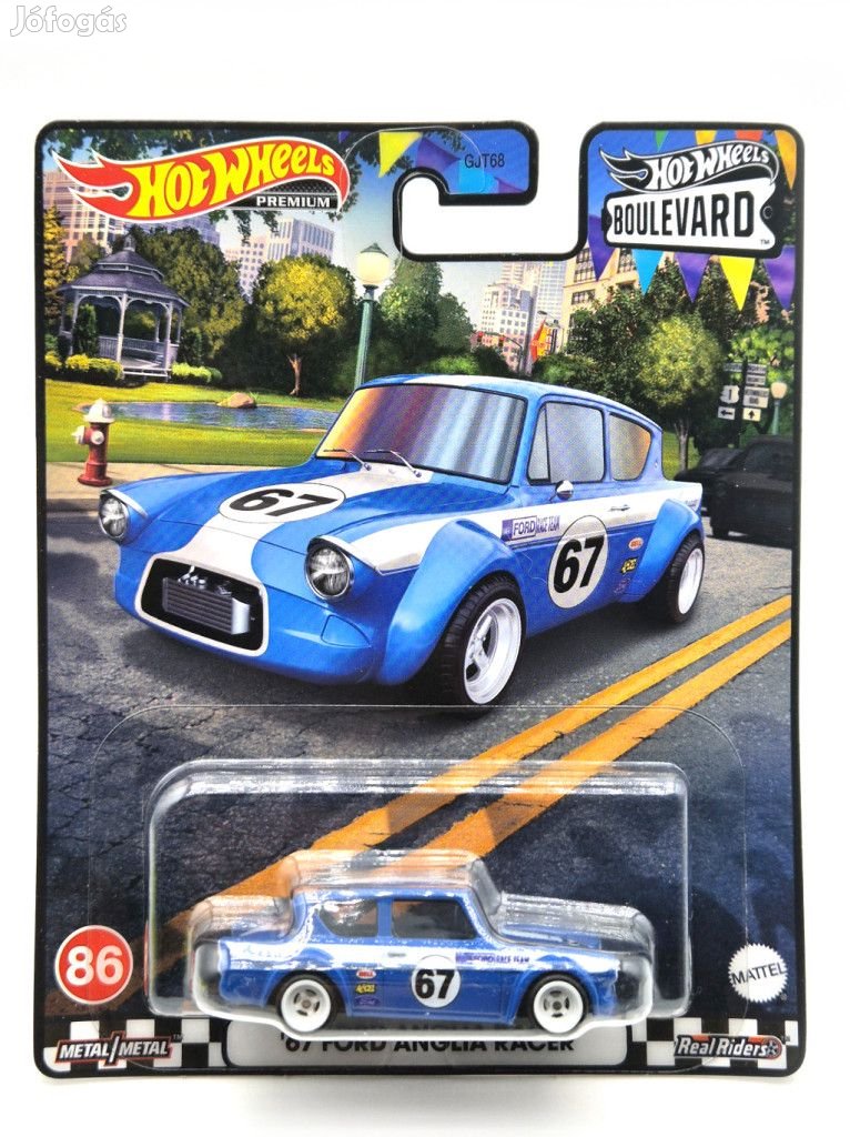 Hot Wheels Premium - Boulevard - Ford Anglia Modified (1962) -  Hot W