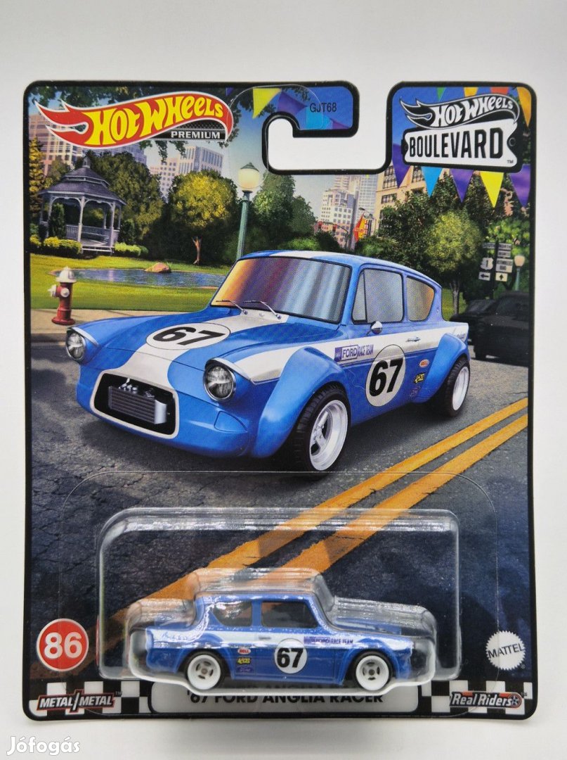 Hot Wheels Premium - Boulevard - Ford Anglia Modified (1962) -  Hot W