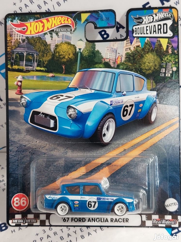 Hot Wheels Premium - Boulevard - Ford Anglia Modified (1962) -  Hot W