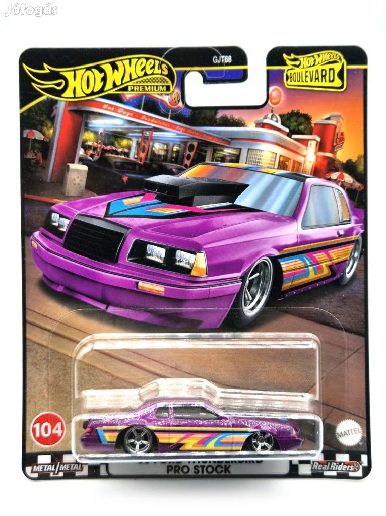 Hot Wheels Premium - Boulevard - Ford Thunderbird Pro Stock (1986) #1