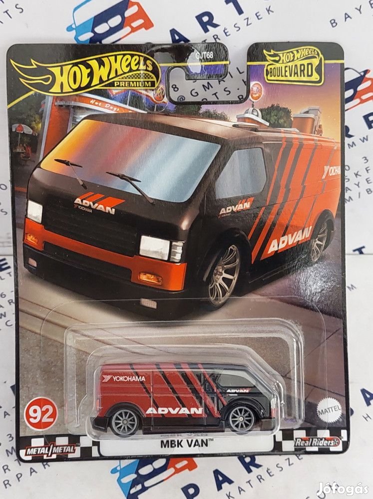 Hot Wheels Premium - Boulevard - MBK Van -  Hot Wheels - 1:64