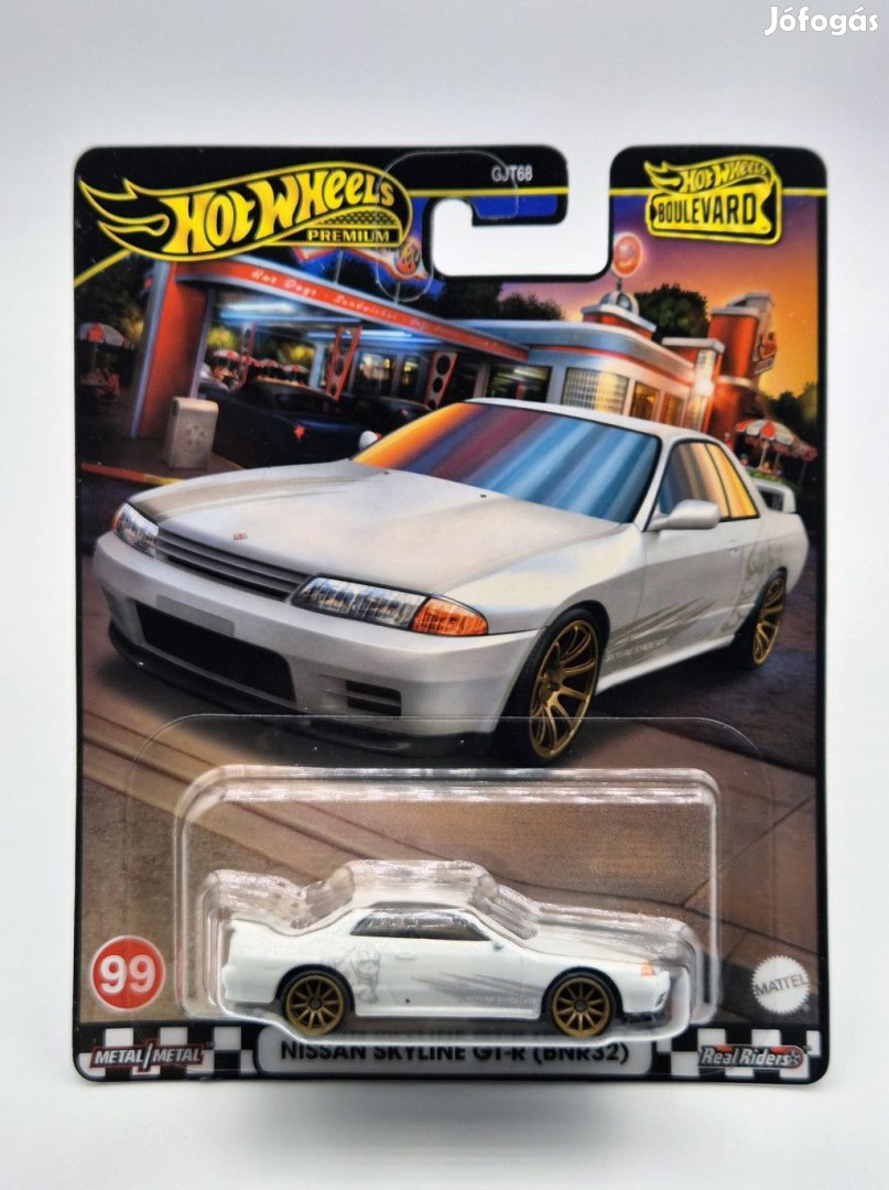 Hot Wheels Premium - Boulevard - Nissan Skyline GT-R (BNR32) -  Hot W