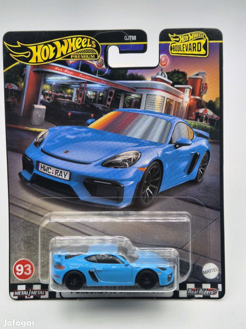 Hot Wheels Premium - Boulevard - Porsche 718 Cayman GT4 -  Hot Wheels