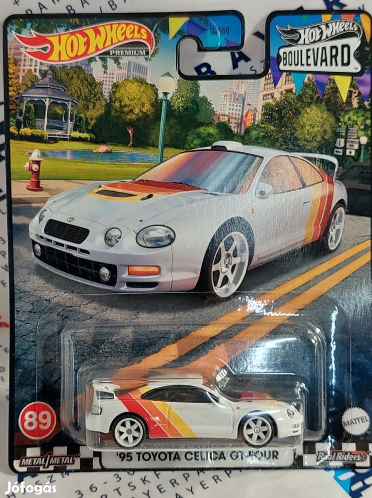 Hot Wheels Premium - Boulevard - Toyota Celica GT-Four -  Hot Wheels