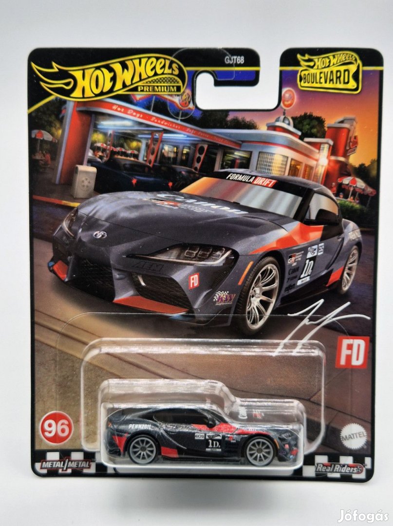 Hot Wheels Premium - Boulevard - Toyota GR Supra (2021) -  Hot Wheels
