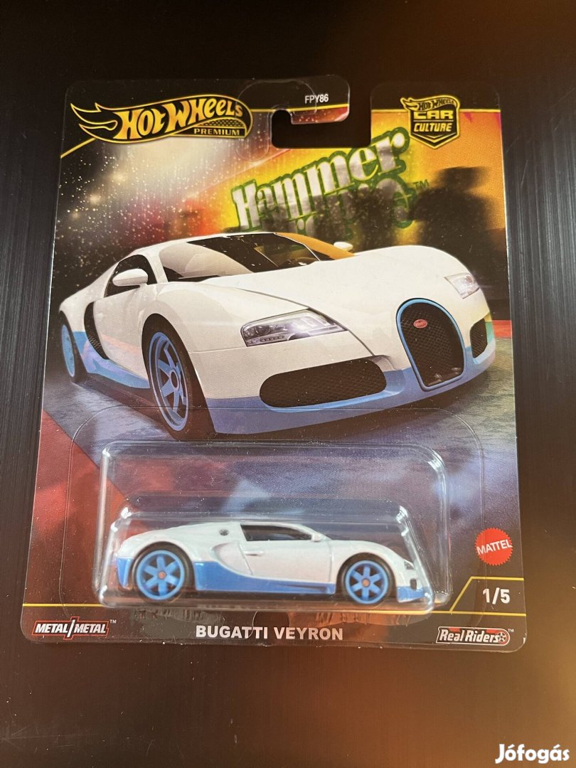 Hot Wheels Premium - Bugatti Veyron Új