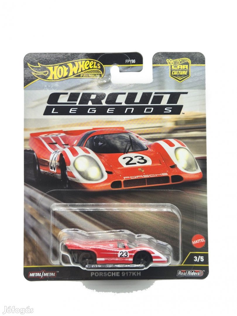 Hot Wheels Premium - Car Culture Circuit Legends 3/5 - Porsche 917KH