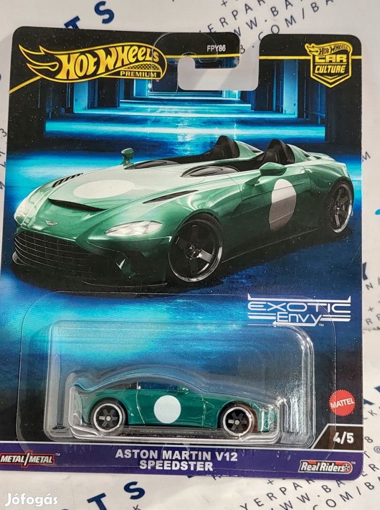 Hot Wheels Premium - Car Culture Exotic Envy - Aston Martin V12 Speed