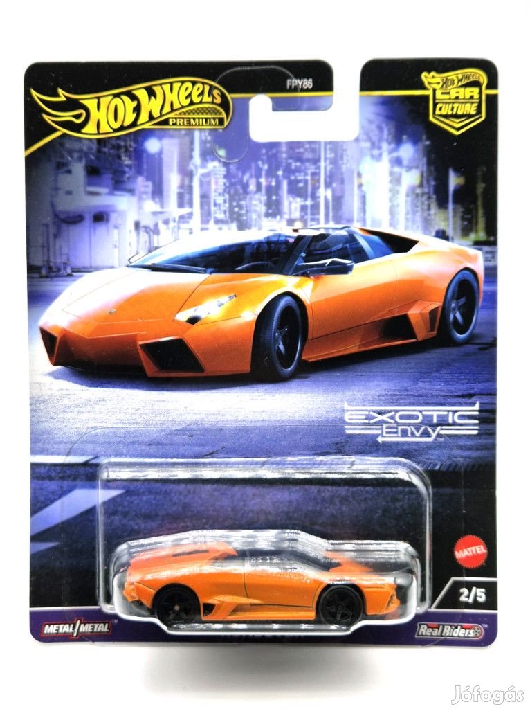 Hot Wheels Premium - Car Culture Exotic Envy - Lamborghini Reventon R