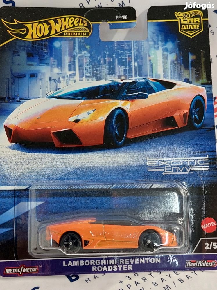 Hot Wheels Premium - Car Culture Exotic Envy - Lamborghini Reventon R