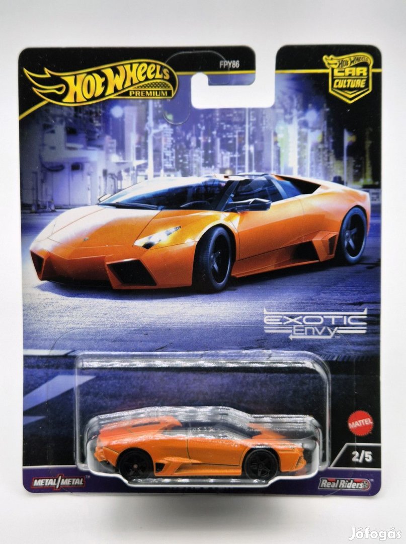Hot Wheels Premium - Car Culture Exotic Envy - Lamborghini Reventon R